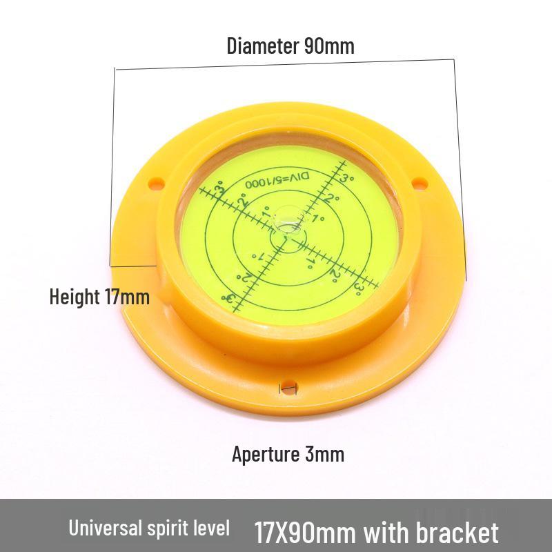 Portable Universal Level Bubble for Crane Pile Driver and Drill Rig