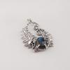 Natural Labradorite Gemstone 925 Sterling Silver Women Jewelry Designer Pendant 1.8" For Girlfriend CP-42-26