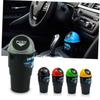 Gatuida Car Trash Car Interior Accessories Trash with Lid Auto Trash