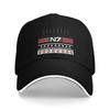 Transparent Mass Effect Christmas Design Sandwich Caps Baseball Cap Mass Effect N Hats Breathable Snapback Caps Racing Cap