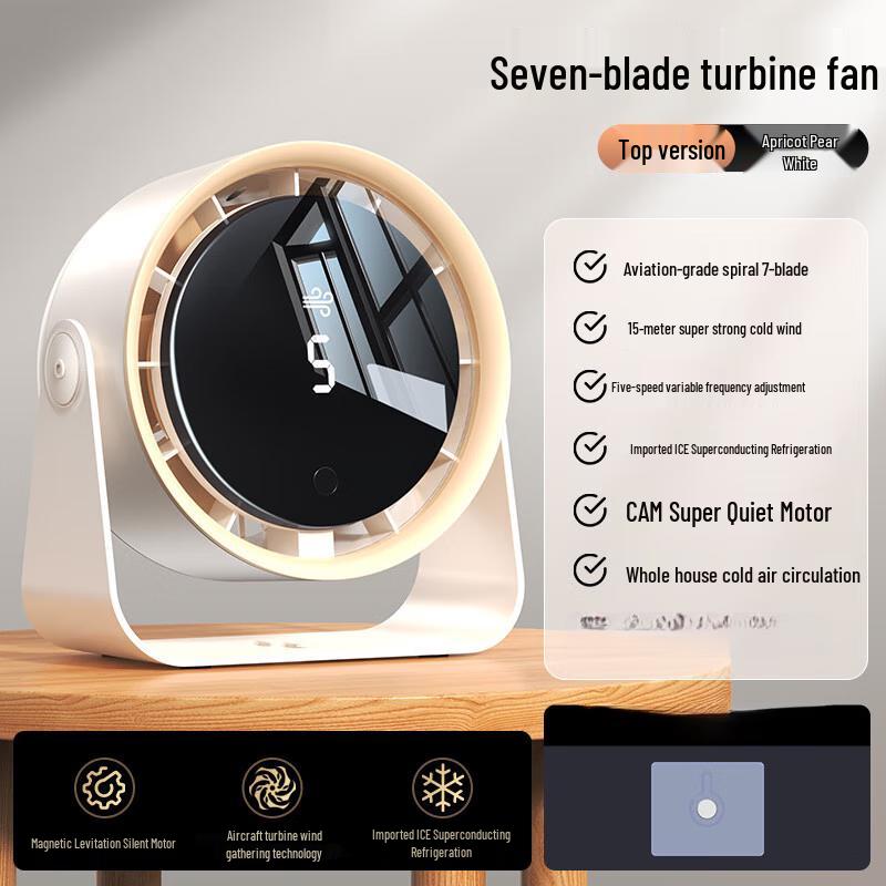 Lishin Quiet Desktop Air Circulation Fan