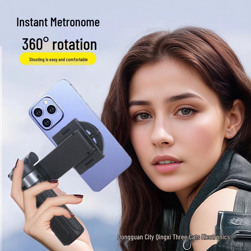 Portable Magnetic Bluetooth Selfie Stick with Integrated Multidirectional Shooting