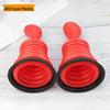 Drain Unblocker Set: Kitchen Sink, Bathroom, Toilet Plungers