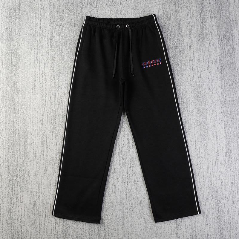 Pantaloni della tuta Americani BeatStreet Cotone Design a Strisce Pantaloni Multicolore con Coulisse per Uomo e Donna Da Indossare Modelli Hip-hop Street Casual.