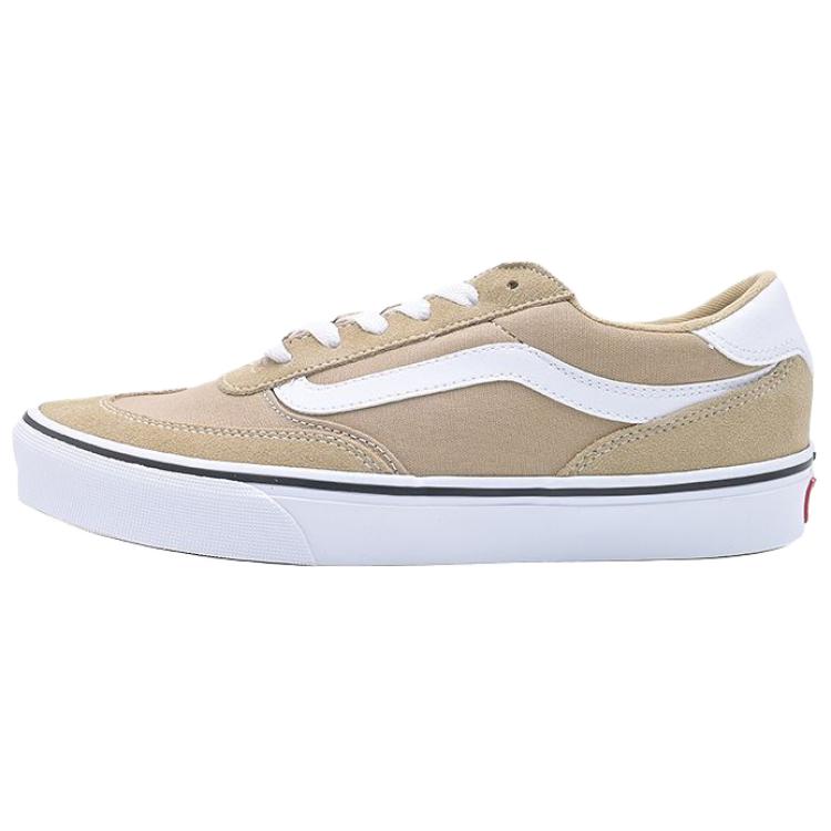 Vans Brooklyn Ls Simple Comfortable Durable Low-Top Skate Shoes Men sneaker Off-White VN000D7Q4MG