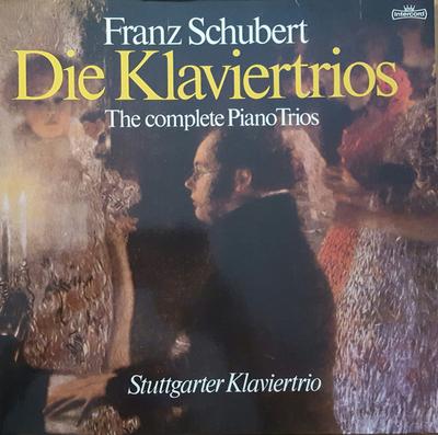 LP Record FRANZ SCHUBERT STUTTGARTER KLAVIER  Die Klaviertrios The Complete Pian INT180822 Intercord 1978 Germany Classical Used