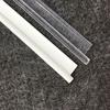 Dia.3mm T-type Invisible Skirt Side Glow Fiber Optic Cable DIY w/Skirt Fin Car Pickup light RGB lighting Decor Milk/Transparent