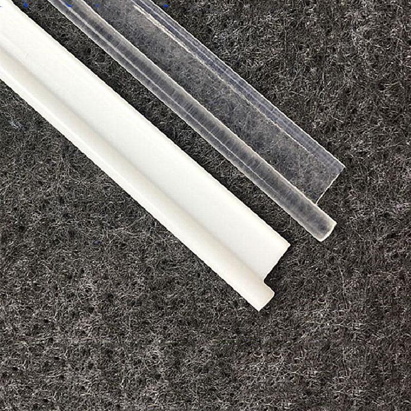 Dia.3mm T-type Invisible Skirt Side Glow Fiber Optic Cable DIY w/Skirt Fin Car Pickup light RGB lighting Decor Milk/Transparent