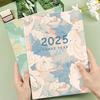 2025 Monthly Planner Notebook for Women Student Letter Size Softcover Budget Planner 8x11.2Inch for Planning Noting