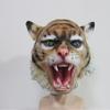 Tiger Mask Wild Animal Latex Full Head Realistic Mask Fancy Dress for Halloween Cosplay Carnival Mask Masque Costume Party Props