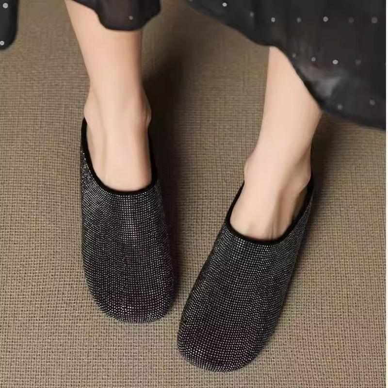 Fashion 2025 New Baotou Half Slippers Women Wear Summer Fashion Sandals and Slippers Slip-ons