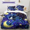 Hedgehog Sonic Pattern Bedding Quilt Set Quilt Cover Pillowcase Home Decoration Birthday Gift (1 * duvet cover + 2 * pillowcase, without core)