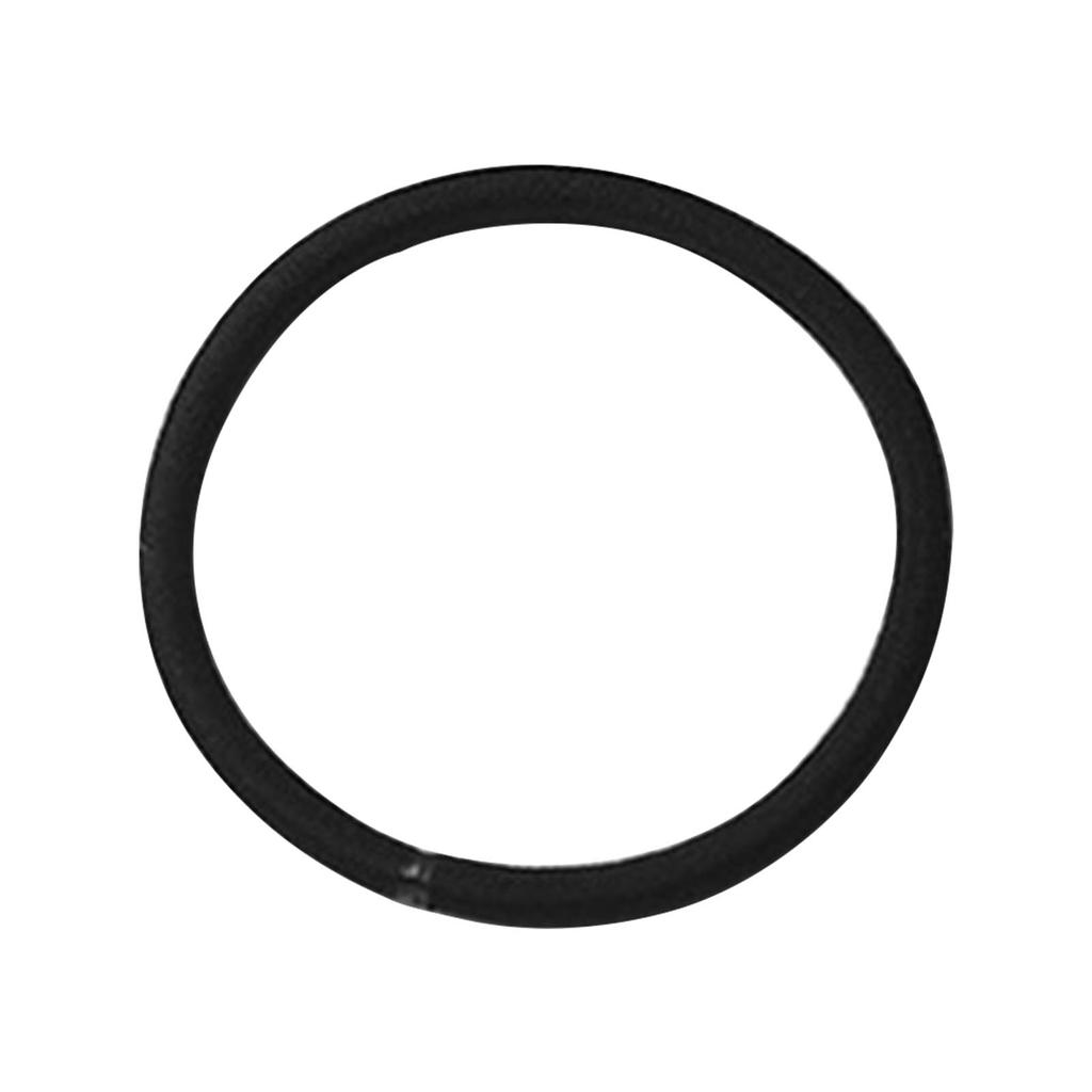 Hair Tie High Elastics Nylon Simple Fashionable Safety Portable Ponytail Holders Hair Band Black