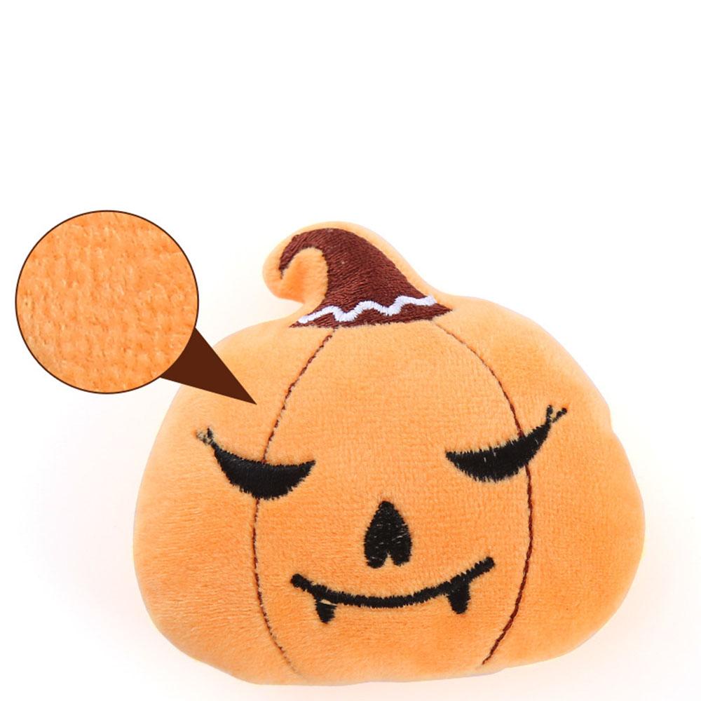 Halloween Cat Toys - Pumpkin and Spider Shaped Plush Toys, Cat Toy Toys To Relieve Boredom, Soft and Safe Toys for Kittens,