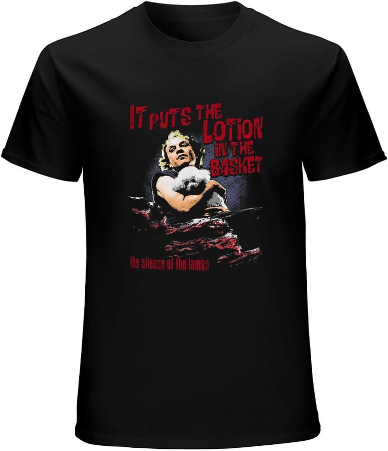 Silence of The Lambs Lotion in The Basket Adult T Shirt XS чёрный