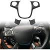 JSCARLIFE Steering Wheel Cover Trim for 2012-2014 F-ord Focus MK3 and 2013-2015 F-ord Kuga, Car Interior Accessories