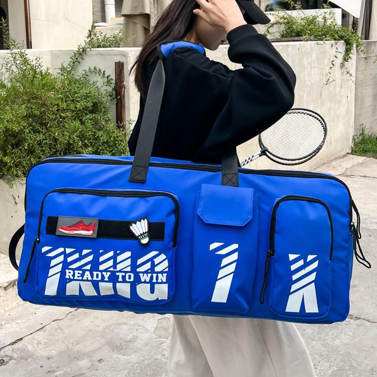 

Бадминтонная сумка Duffle Теннисная ракетка Спортивное снаряжение для энтузиастов