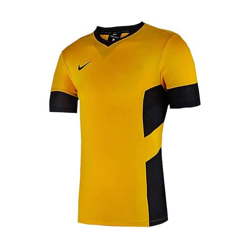 Nike Comfortable Casual Minimalist Short Sleeve T-Shirt Men Tops Yellow 588468-739 L