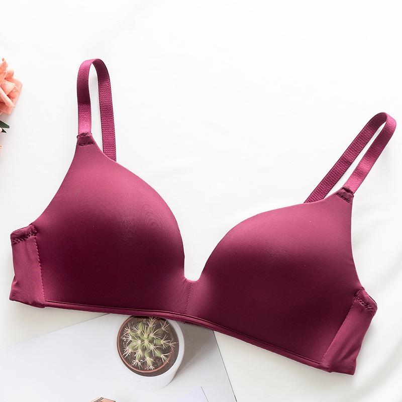 Seamless Wireless Deep V Bralette Invisible Comfort Bra For Women