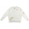 Nike Felpa Casual Girocollo Uomo Top Bianco FD9901-030
