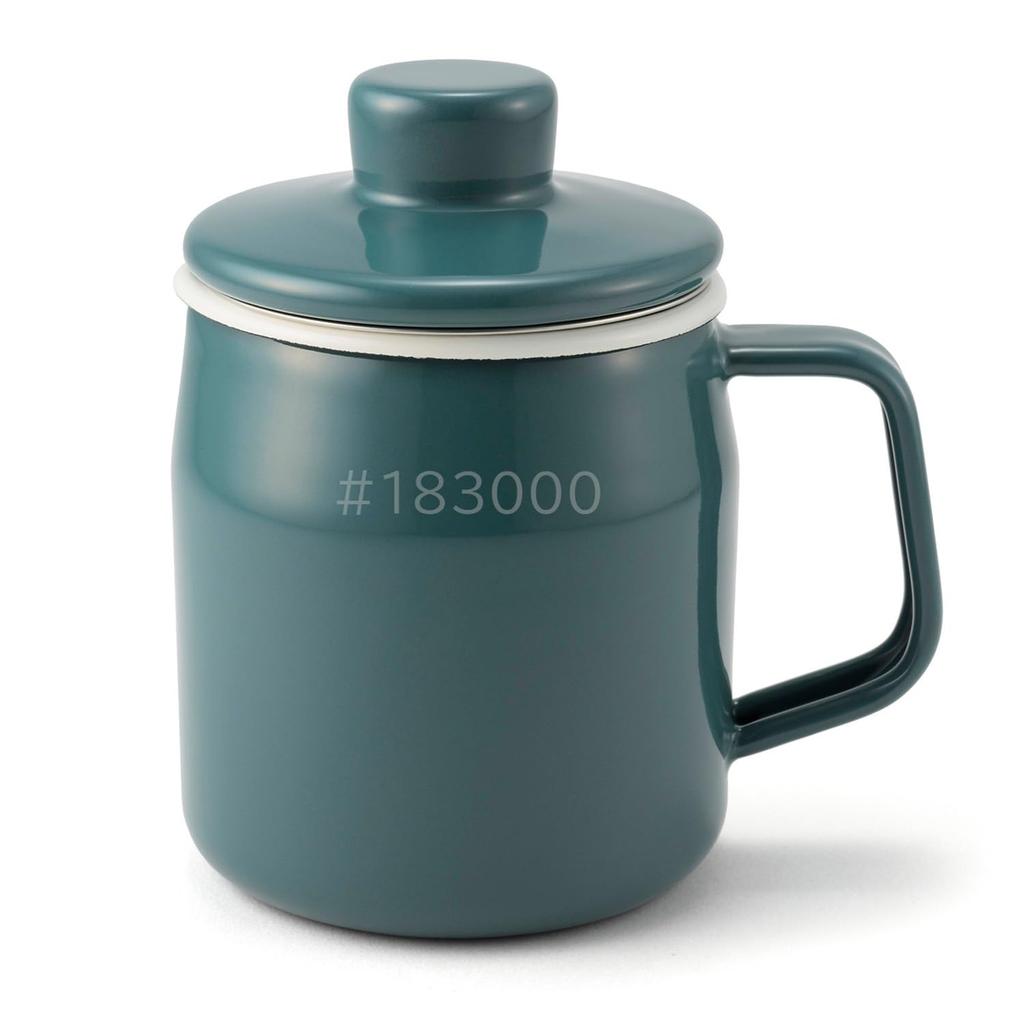 Fuji Horo Filt Mini Oil Pot, 0.35L, Smoke Blue, OP-0.35L.SB