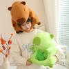 2 Styles Cute Capybara Headwear Plush Toys Soft Warm Capybara Plush Hood Funny Game Props Creative Drag Party Decor For Kids