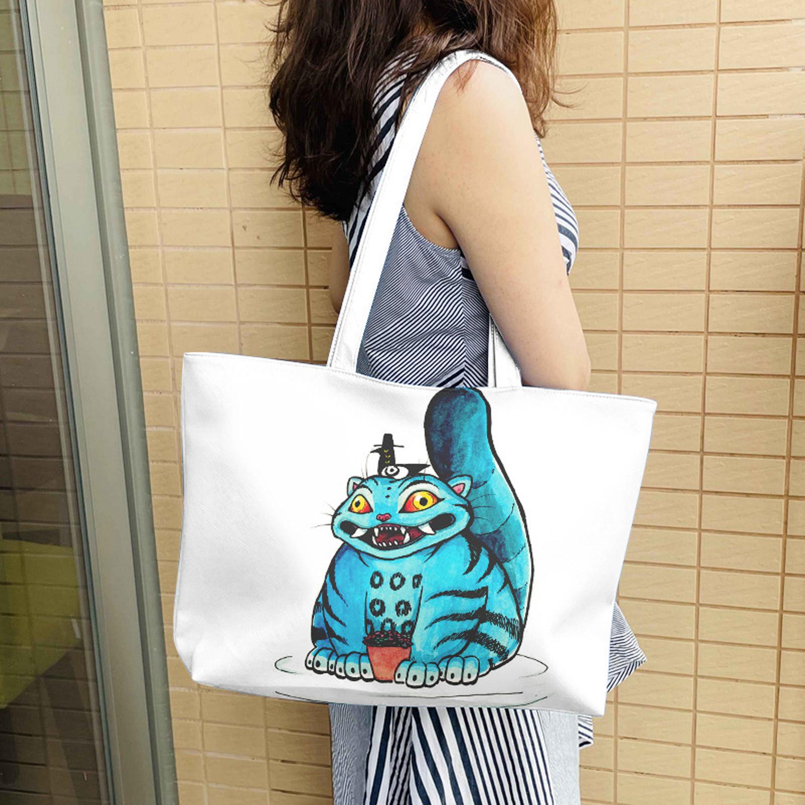 

Группа Сумка-тоут из кожи на одно плечо Сумка на одно плечо ПУ Большая вместимость Мультяшный One Size