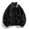 Men's Trendy Lapel Two-Piece Look Jacket - Versatile, Loose, and Warm for Spring and Autumn