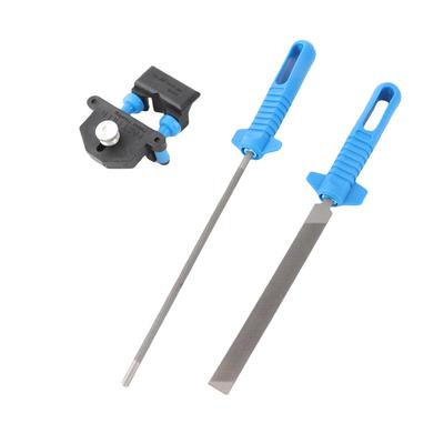 Kit di attrezzi per affilare motoseghe Rapido Angoli Multipli Lucidato 316in 325in Set di Lime