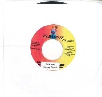 

7inch Record SPANNA BANNER - Rain Bow / Righteous Youthe Riddim NONE 5TH ELEMENT Jamaica Reggae, Ska & Dub Used