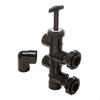 Slide Valve Black,SP0410x602S Professional Supplies Sturdy Replace Parts Compatible Side Mounted 2