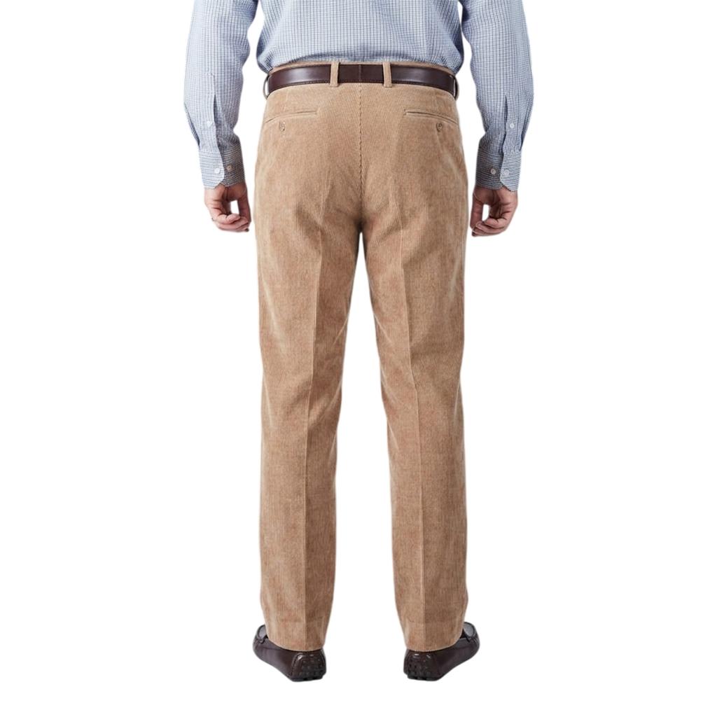 Harvey & Jones Mens Corduroy Regular Trousers