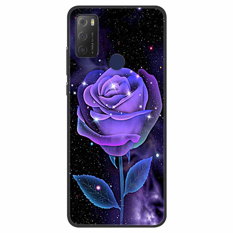 For TCL 20Y Case Shockproof Silicone Soft Phone Back Cover For TCL 20E 6125F Case TPU Bumper Coque For TCL20Y TCL20E 20 Y Funda