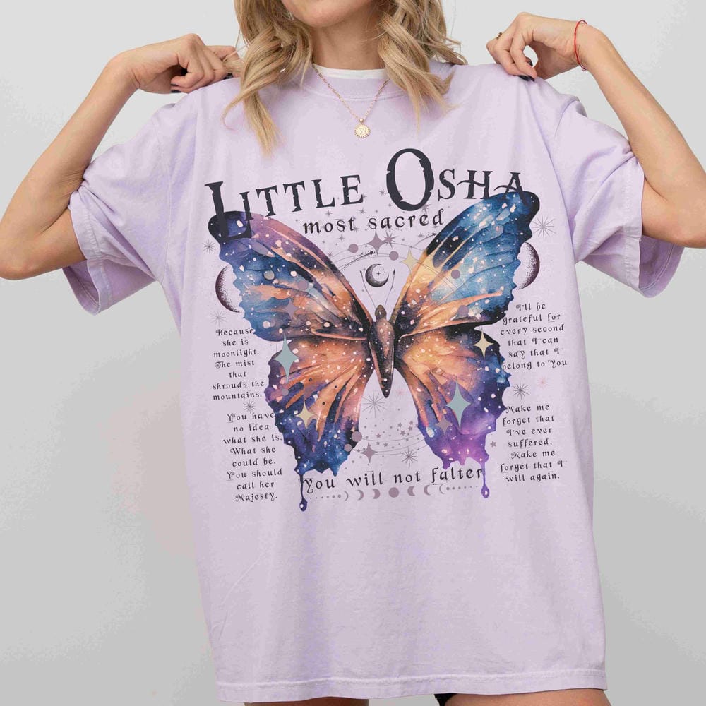 Damen Retro Dark Academic Kleines Osha Hemd Quicksilver Callie Hart Saeris Fane T-Shirt Buchclub Unisex T-Shirt Fantasy Bekleidung Y2K Oberteil