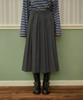 PANDORAFIT Zunny Modern Pleats Long Skirt