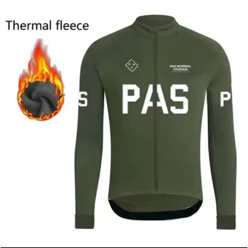 Maglia Termica da Ciclismo Uomo Donna Manica Lunga Top in Pile Mountain Bike Inverno