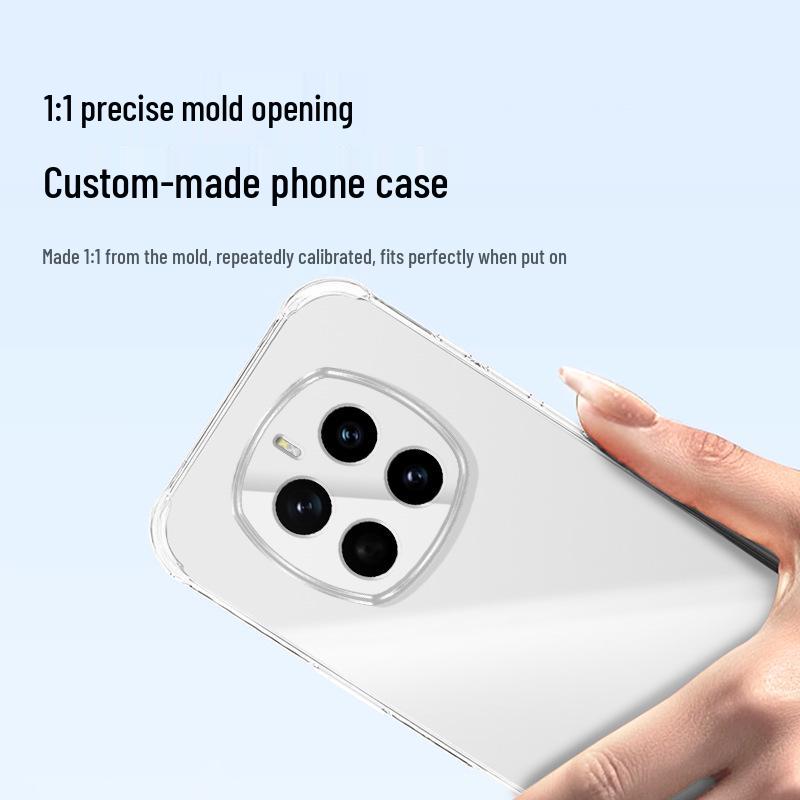 Honor Magic7/7 Pro Transparent TPU Airbag Anti-Fall Phone Case - Simple INS Style