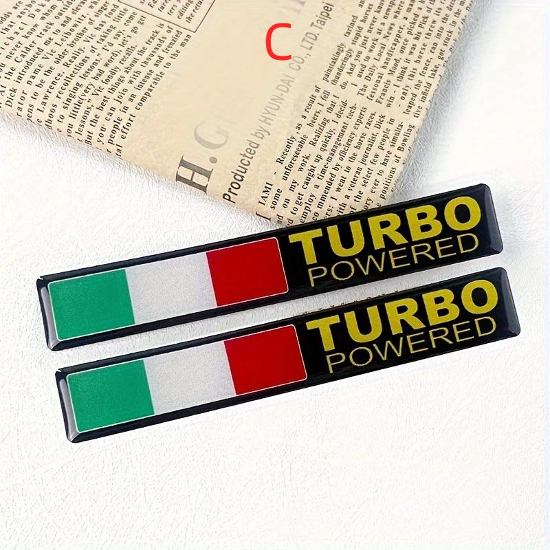 2PCS Italy Limited Edition Flag Sticker Emblem Badge Decoration Car Accessories Italian for Motorcycle Motobike Car Bike Truck S