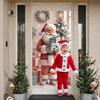 Xmas Backdrop Festive Christmas Decor Banner Merry Christmas Banner Colorful Decorations Festive Display For Holiday Decoration