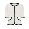 SELLY'S Coco Contrast Line Jacket_I6B-Cjk003
