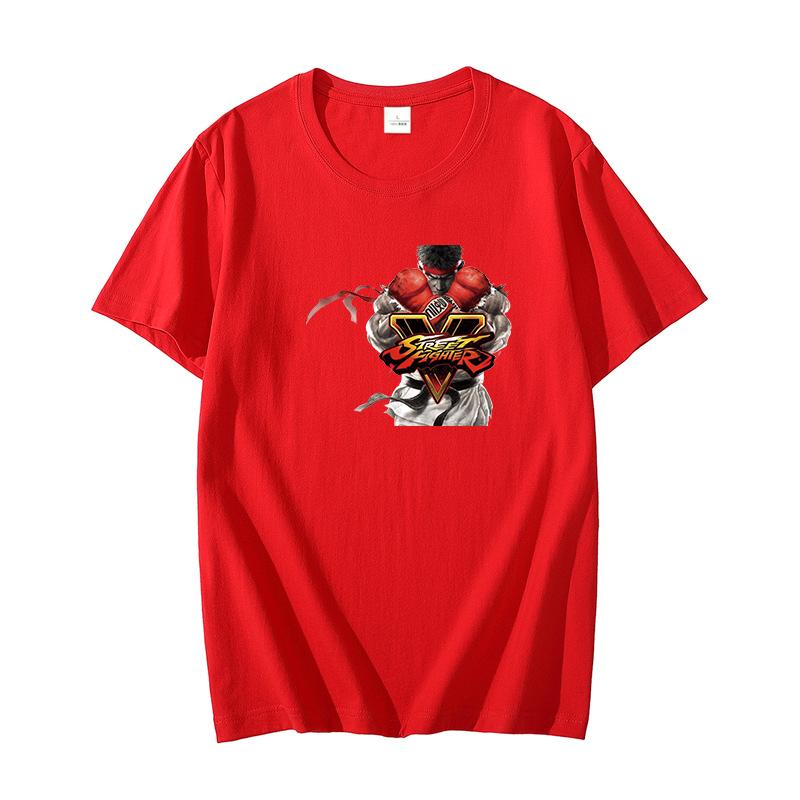 Classic Game Retro Graphic T Shirts Oversized Tshirt Short Sleeve Tshirts Summer Harajuku Cotton Tshirt Mens Clothing