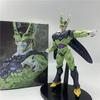 FigureCrazy Cell Figure Ultimate Shape Dragon Ball Z Goku Battle Soldiers Cell DBZ Figure Brush PVC Action Figure Collect Toy