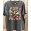 Fashionable Loose And Breathable Suitable For Daily Wear Summer Unisexs Pure Cotton Retro Stone Temple Pilot Tshirt