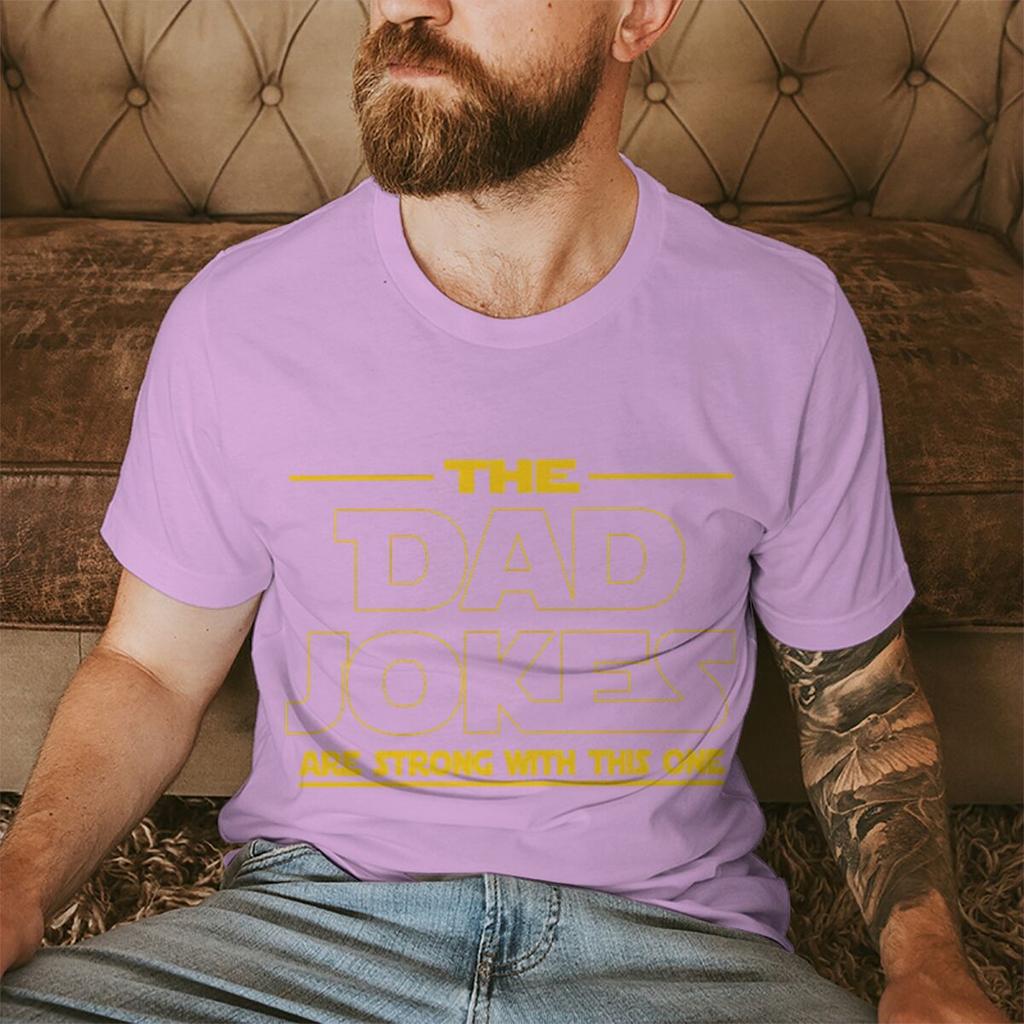 Retro Comfort The Dad Jokes Tshirt Fathers Day Shirt Funny Daddy Tees Papa Birthday Gift Cool Dad Crewneck Unisex Tshirts