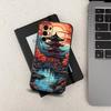 Art Japanese Style For Samsung Galaxy A73,31,Note,72,41,8,9,52,J7,22,71,53,32,Soft Black Silicone Cover Case