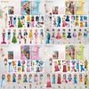 Up Dress Magnetic Toys Magnet Paper Princess Girl Toddler Activities Travel