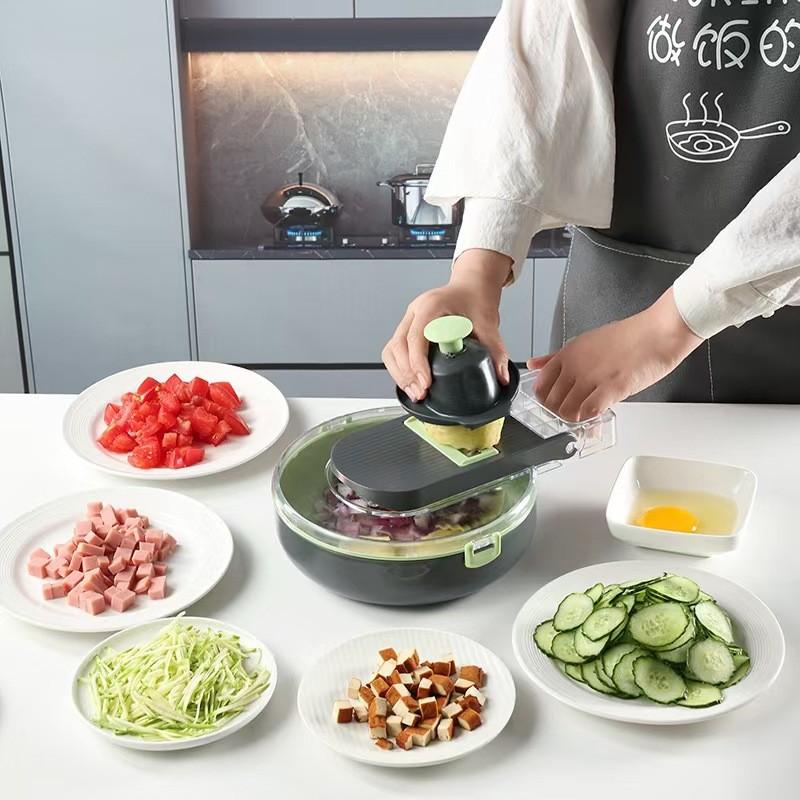 Multi Function Vegetable Chopper With Stainless Steel Blades For Home Cooking And Gift