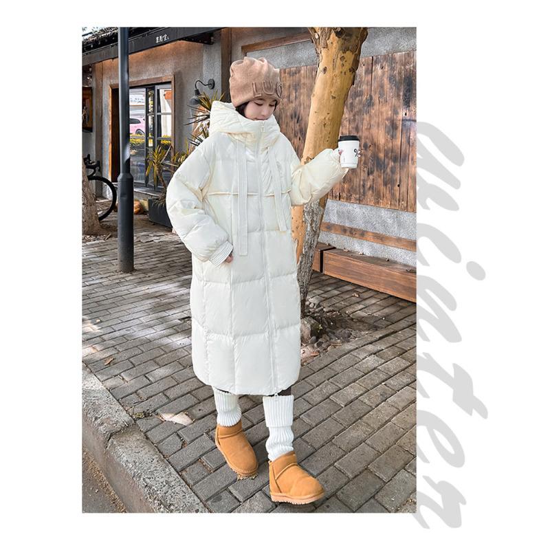 Winter Thickened Cotton-padded Clothes Over The Knee Korean Version Loose Cotton-padded Jackets Women's Jackets Are Trendy and Thickened To Keep Warm