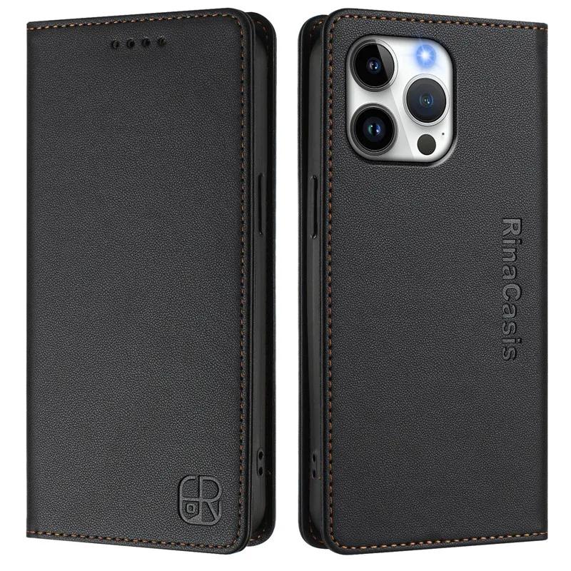 Luxury Anti-thef Wallet Flip Cover Phone Case For UMIDIGI Note 90 9 A15 A15C A15T Power 7 Max Power Bison X20 G9 5G Leather Case