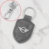 Portachiavi Pendente in Pelle e Fibra di Carbonio per BMW MINI JCW F55 F56 F60